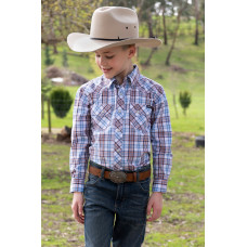 Pure Western Boys Lucas LS Shirt