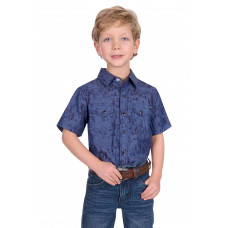 Pure Western Boys Travis SS Shirt