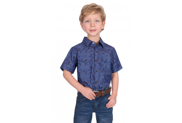 Pure Western Boys Travis SS Shirt