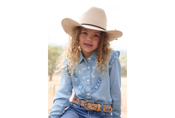 Pure Western Girls Phoebe LS Shirt