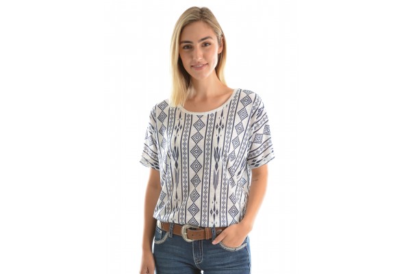 Pure Western Wmns Hannah Top