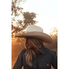 Ringers Indiana Rice Paper Hat
