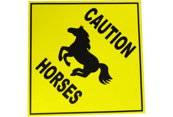 Horse Safety Sign