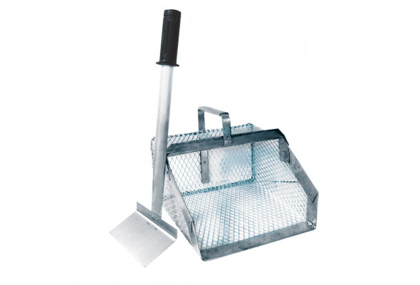 Manure Scoop with Fork Metal - Short