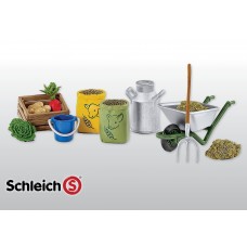 Schleich Feeding Groom Farm