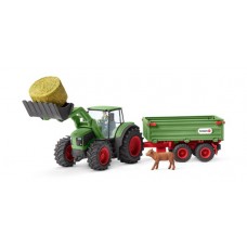 Schleich Tractor with Trailer