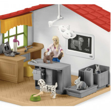 Schleich Veterinarian Practise w/Pets