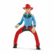 Schleich Cowgirl Barrel Racing Fun