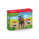 Schleich Cowgirl Barrel Racing Fun