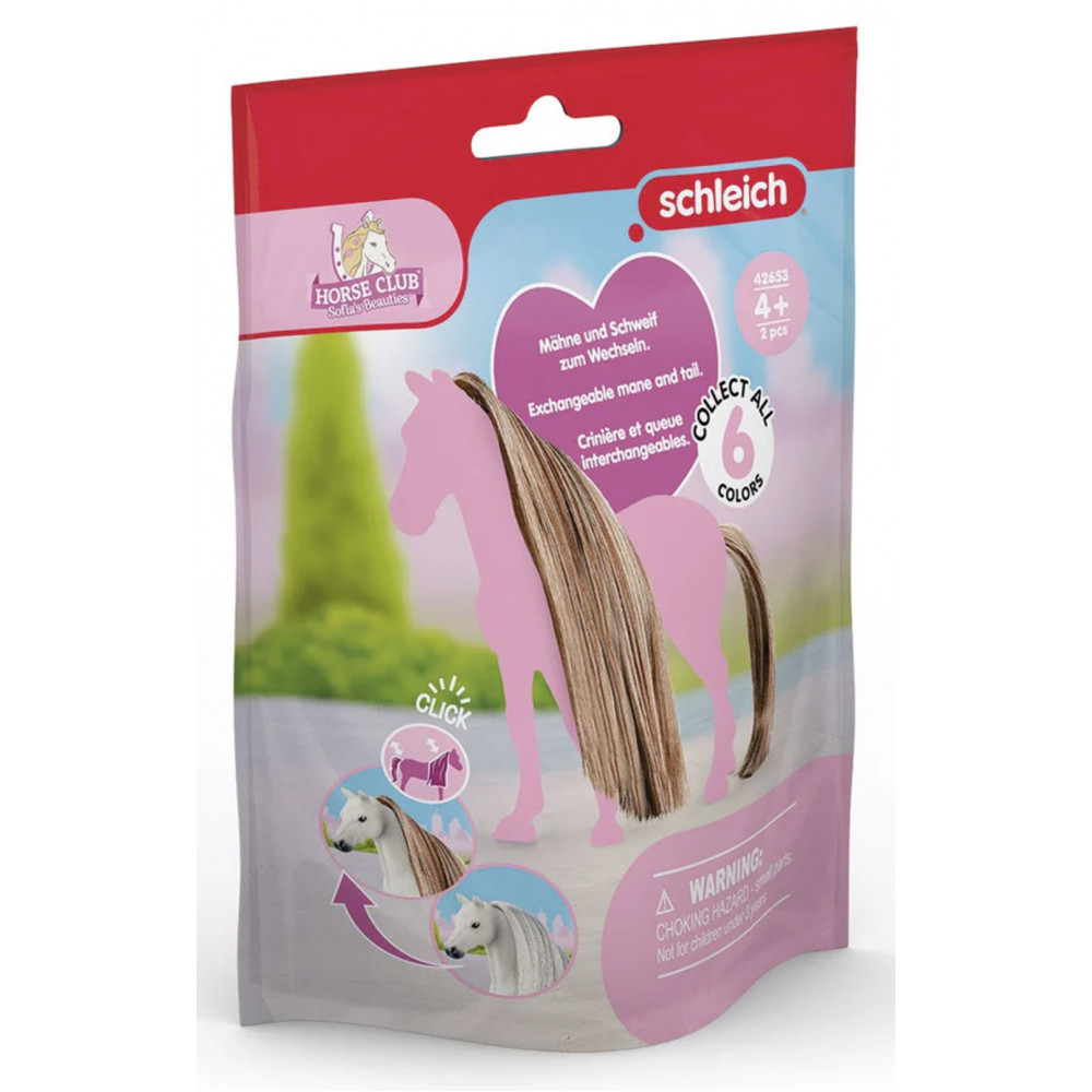  Schleich Hair Beauty Horse Brown Gold Illustration 