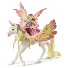 Schleich Fairy Feya with Pegasus unic