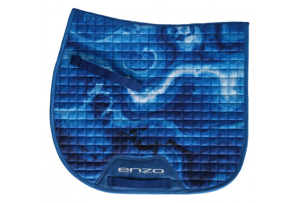 Enzo Marble Print Saddle Pad