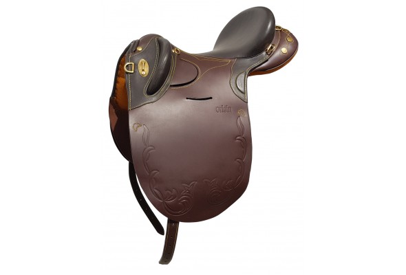 Origin Leather Stock Saddle