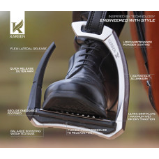 Shires Karben Ultra Grip FX Stirrup