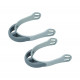 Soft Impact Aluminium Spurs