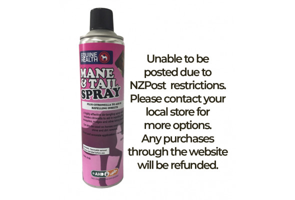 AHD Mane&Tail Spray w/Citronella