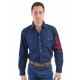 Wrangler Mns Rodeo LS Drill Shirt