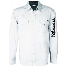 Wrangler Mns Rodeo LS Drill Shirt