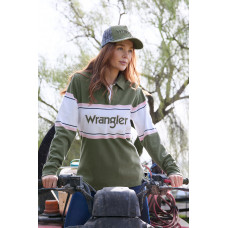 Wrangler Womens Eliza Stripe Rugby