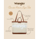Wrangler Canvas Iconic Logo Tote