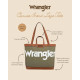 Wrangler Canvas Iconic Logo Tote