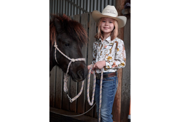 Wrangler Girls Marilyn LS Shirt