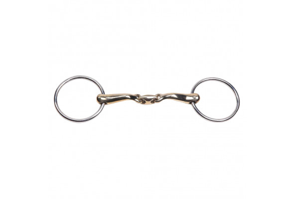 Zilco Curved Gold Training Snaffle