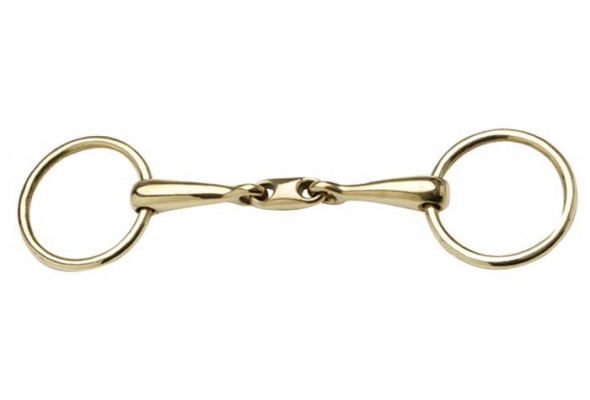 Zilco Gold Training Lozenge Snaffle