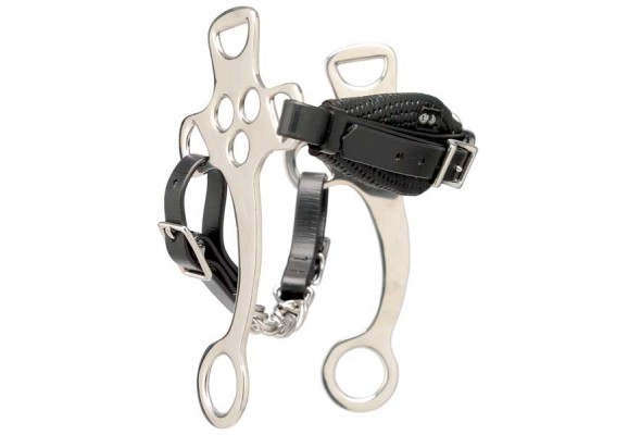 Zilco Hackamore SS w/PVC Nose