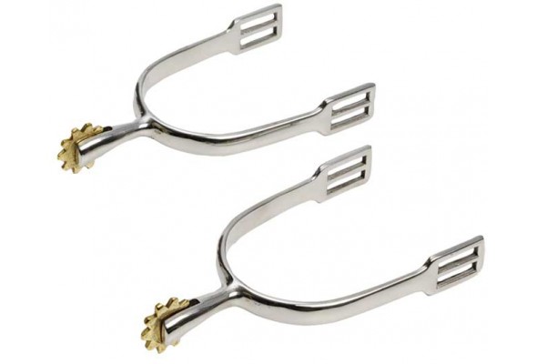 Zilco Dressage Spurs W/Heavy Rowel